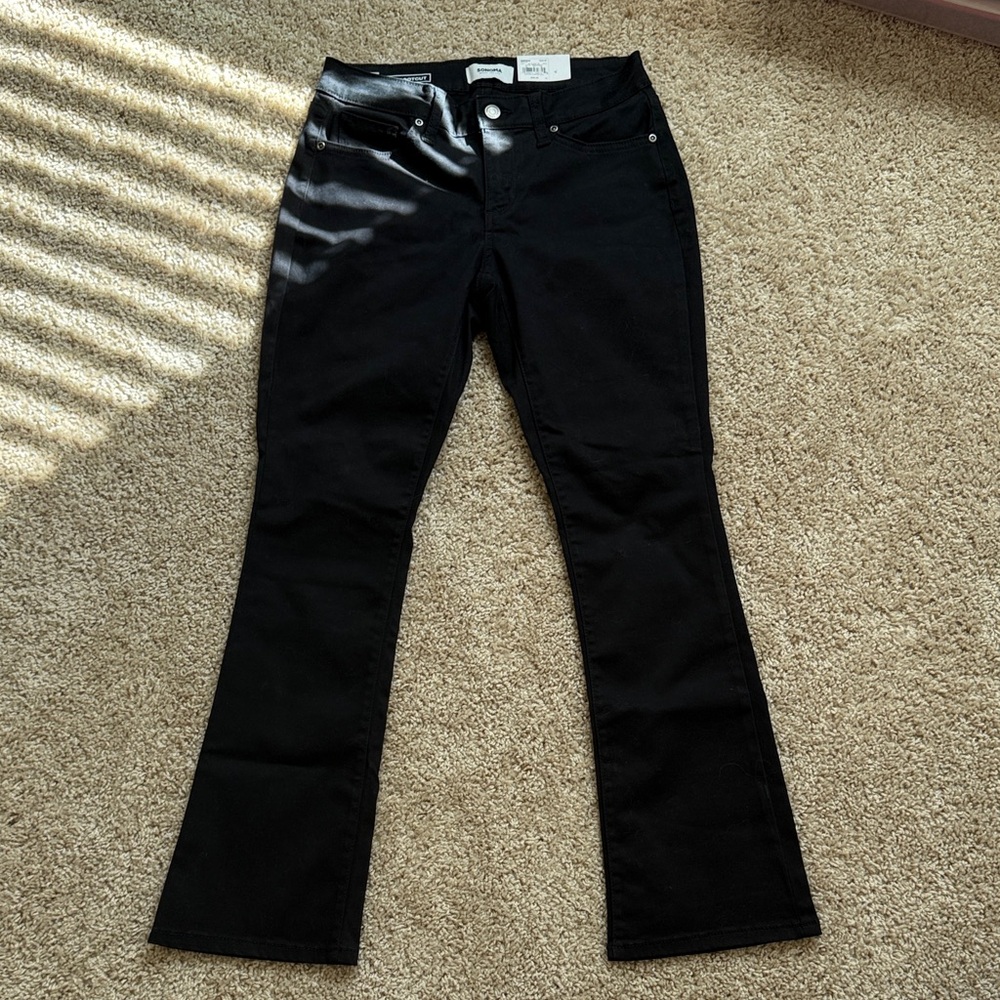 Sonoma Petite Black Bootcut Flared Jeans